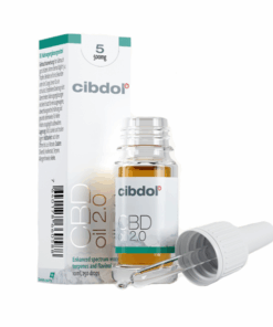 Cibdol - CBD Oil 2.0 10ml 5% 500mg Enhanced Spectrum