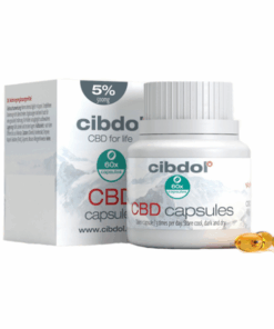 Cibdol - CBD Oil Capsules 5% 500MG
