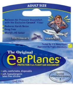 Cirrus EarPlanes Pressure Reducing Earplugs for Adults