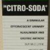 Citro Soda Granules 120gm Regular
