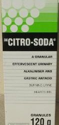 Citro Soda Granules 120gm Regular