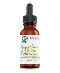 Classic CBD Oil Lemon Cream - 600mg