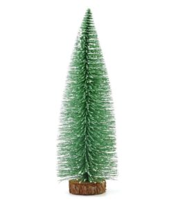 Classic Portable 25cm bottle brush christmas tree [decor gift pack]