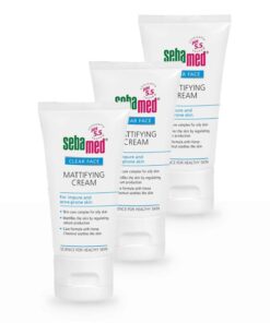 Clear Face Mattifying Cream x3 50ml