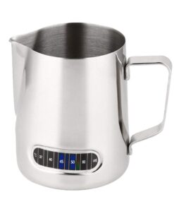 Coffee Milk Frothing Pitcher with Thermometer-600ML