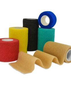 Cohesives Bandages 50mm 4's (Multiple colours)