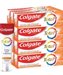 Colgate Total 12 Vitamin C Multi-benefit Antigerm Toothpaste - 12 X 75ml