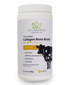 Collagen Bone Broth Roasted Beef Instant Soup 400g