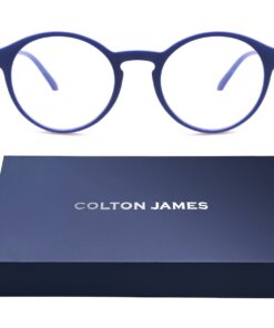 Colton James Unisex TR90 Blue Light Blocking Glasses - Camden Deep Blue