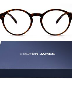 Colton James Unisex TR90 Blue Light Blocking Glasses - Camden Tortoise