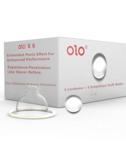 Condoms With Soft Ball Tip - Extended Penis Effect For Enhanced Performance - 3 Pack