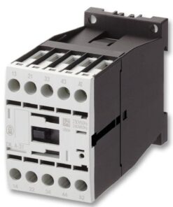 Contactor, 4 A, DIN Rail, Panel, 690 VAC, DPST-NO, DPST-NC, 4 Pole