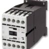 Contactor, DIN Rail, Panel, 690 VAC, 3 Pole, 5.5 kW