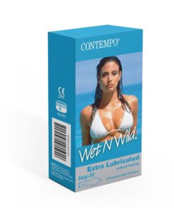 Contempo Wet N Wild Extra Lubricated Condoms 12s