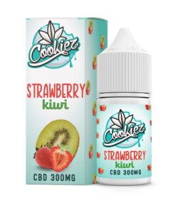 Cookiez CBD Vape Juice 300mg Strawberry & Kiwi (30ml)
