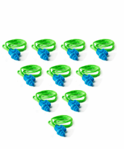 Corded Ear-Plug Re-Useable 10 Piece