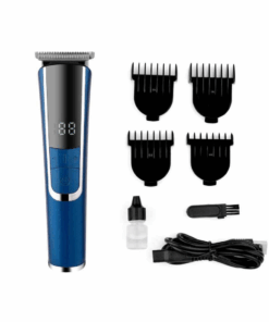 Cordless Body Hair Trimmer for Men Electric Groomer Shaver Rechargeable