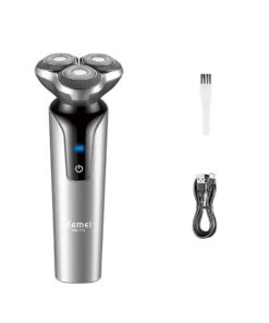 Cordless Electric Shaver Razor for Men IPX6Waterproof Wet Dry Hair Trimmer