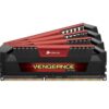 Corsair 16GB DDR3-2666 Vengeance Pro Black - Red 4GB x 4