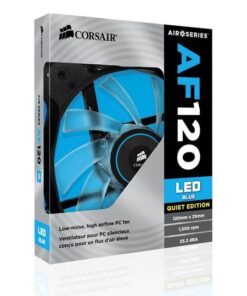 Corsair AF120 Quiet Edition High Airflow 120mm Fan with White Led