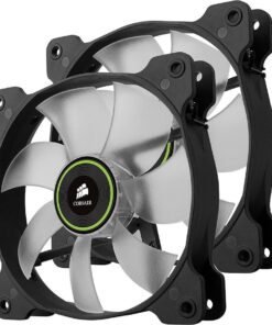 Corsair SP120 Air High Static Pressure 120mm Fan (Twin Pack) - Green