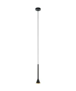 Cortaderas Pendant 1L GU10 Black/Gold
