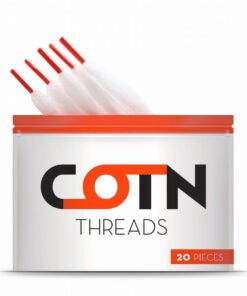 COTN Pre-cut Thread Vape Cotton - 20 Pieces