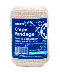 Crepe Bandages 75mm 6's