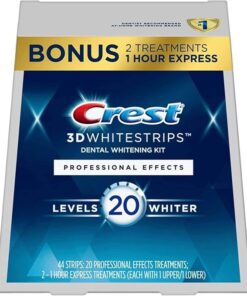 Crest 3D Teeth Whitening Whitestrips, Professional Effects, 44 Strips