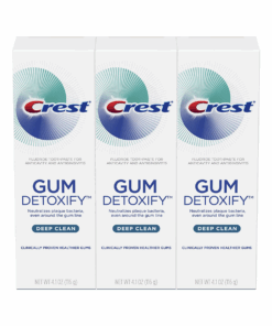 Crest Toothpaste Gum Detoxify Deep Clean 116g (Pack of 3)