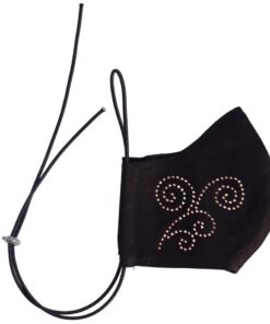 Crystalize Fleur 3 Ply reusable mask with Swarovski Crystals