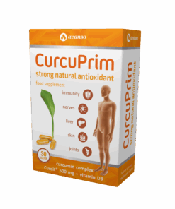 CurcuPrim Natural Antioxidant (Complete Turmeric Matrix) 30 Capsules