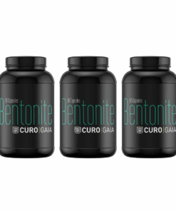 CURO Gaia - Bentonite 90 Capsules - Pack of 3