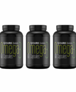 Curo Gaia - Omega 3 - 60 Capsules - Pack of 3