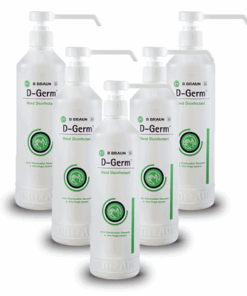 D-Germ Alcohol-based Hand Rub 70% Alcohol 5 Pack
