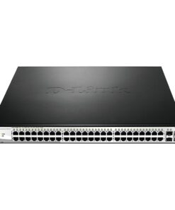 D-Link Web Smart 48-Port Gigabit PoE + 4x GbE/SFP combo Port Switch