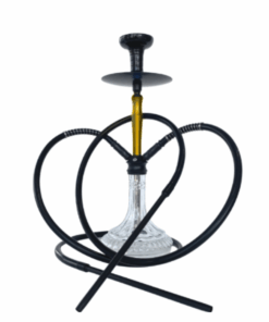 Dada Hookah - 2 Pipe - Mustard Gold