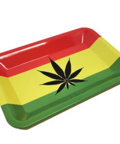 DaMa Cannabis Weed 420 Rolling Tray - Rastafari