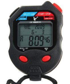 Decimal Minute Engineering Stopwatch with 100 Memory Recall