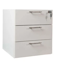 AXA 3 DRAWER UNIT FOR DESKS - White