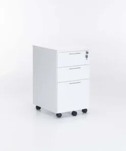 AXA MOBILE 3 DRAWER UNIT - Snow