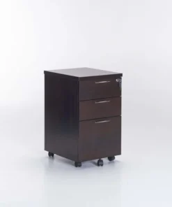 AXA MOBILE 3 DRAWER UNIT - Wenge