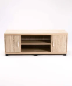 BETA 2 DOOR TV UNIT - Light Oak