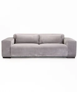 CATERINA FABRIC 3 SEATER COUCH - Grey