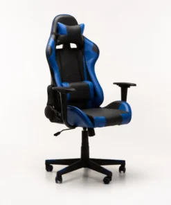 HIGHBACK DELUXE GAMING CHAIR AH577 - Black/Blue