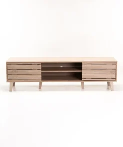 LYLA 160cm 2 DOOR TV UNIT - Light Oak