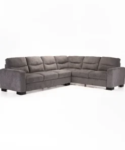 PARIS FABRIC SECTIONAL COUCH - Grey