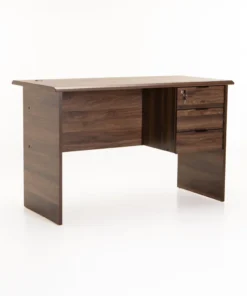 SOHO 120cm DELUXE 3 DRAWER DESK - Walnut