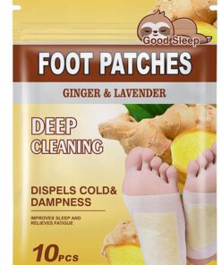 Deep Cleaning Ginger and Lavender Detox Patches for Stress Relief