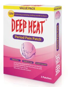 Deep Heat Period Pain Relief Patch 3PC